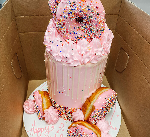 Donut Sprinkle Cake 